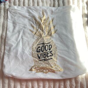 17x17 in. throw pillow case, never used